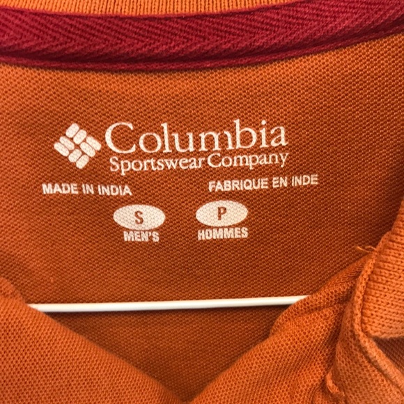 Men’ S Columbia Sportswear Polo Golf Shirt - Picture 2 of 3